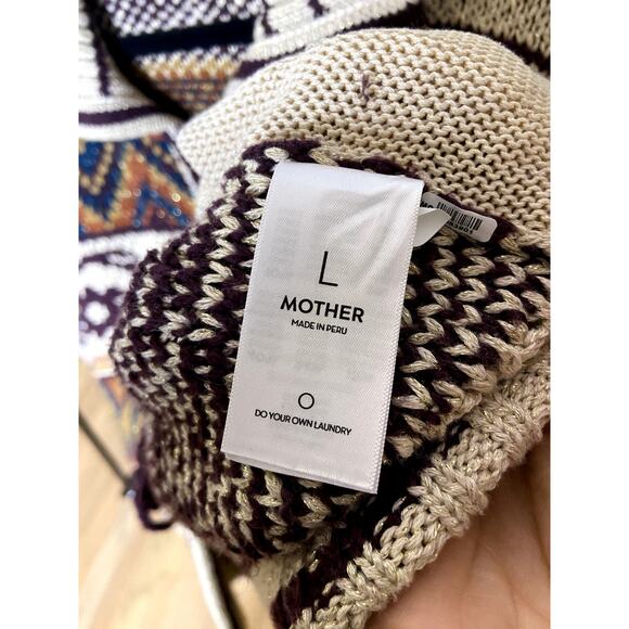 Mother The Family Ties Cardigan Sweater size L - Picture 6 of 8